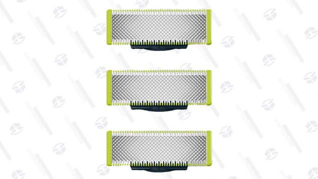 Three-Pack Philips OneBlade Replacement Blades | $26 | Amazon | Clip the $7 coupon and use Subscribe & Save
